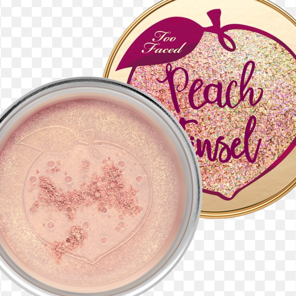 ✨SOLDOUT ONLINE✨ Too Faced 🍑Peach Tinsel NWT - Picture 2 of 8